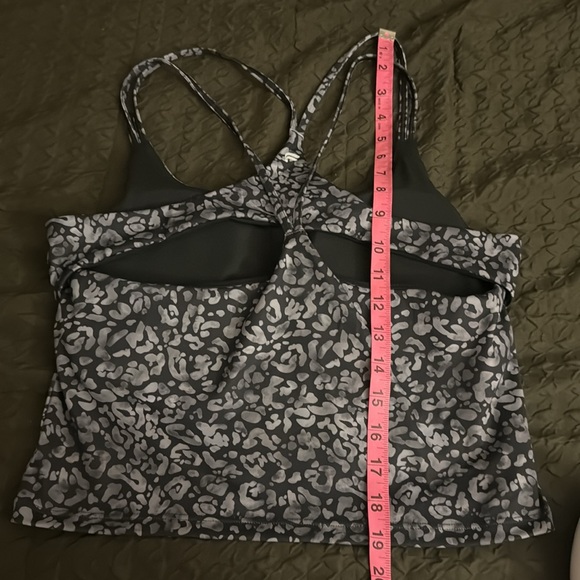 Leopard Print FABLETICS  Strappy Tank Top - Picture 4 of 5